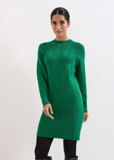 Eleana Green Knit Dress - Green