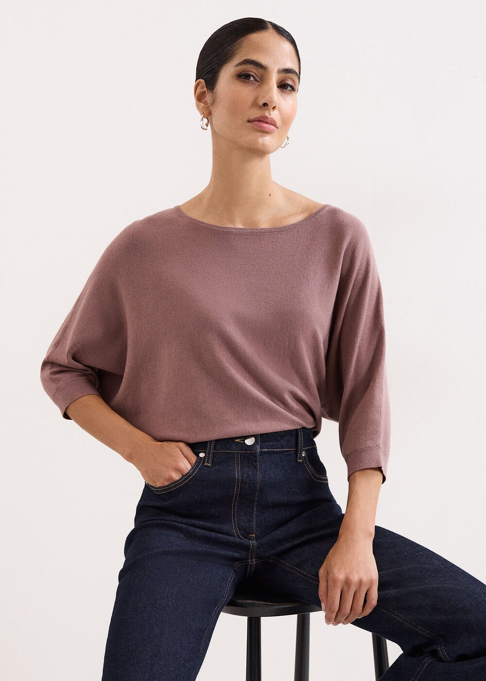 Cristine Knit Jumper - Brown
