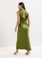 Hallie Midi Dress - Green