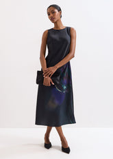 Felicity Floral Dress - Black