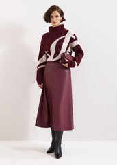 Stephanie Jumper - Burgundy