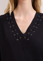Senita Black Tunic - Black