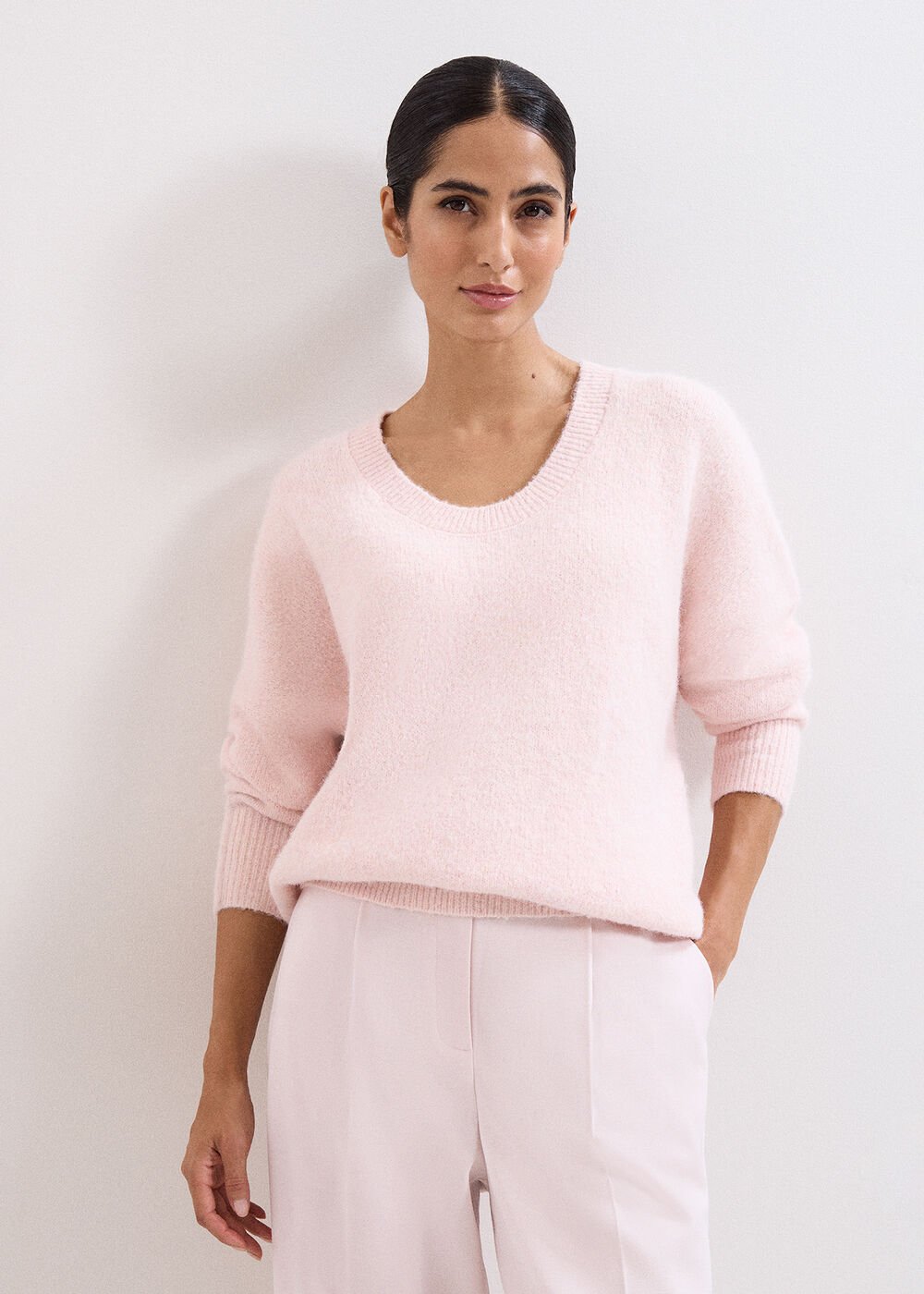 Leah Cosy Jumper - Pink