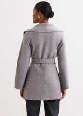Lisa Tassel Coat - Grey