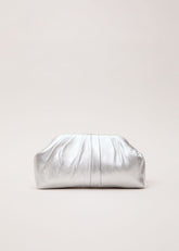 Pouch Clutch Bag - Silver