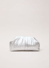 Pouch Clutch Bag - Silver