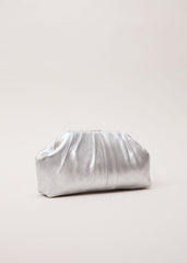 Pouch Clutch Bag - Silver