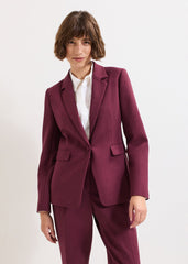 Fara Suit Jacket - Burgundy