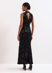 Trudy Sequin Dress - Black