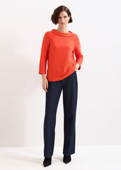 Remy Textured Top - Red