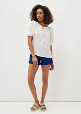 Una Denim Short - Cobalt