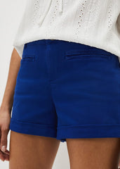 Una Denim Short - Cobalt