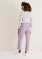 Ramona Straight Leg Jeans - Lilac