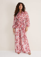 Arabella Print Trousers - Sunset/Multi