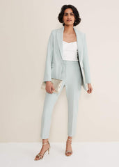 Eira Cigarette Trousers - Eau De Nil