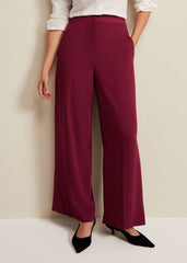 Elandra Tux Trouser - Burgundy
