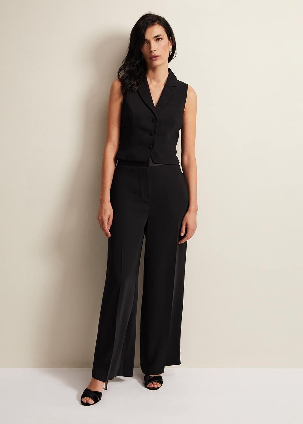 Elandra Tux Trouser - Black