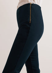 Amina Skinny Trousers - Dark Green