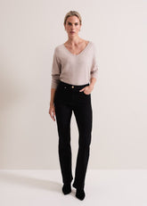 Olivia Bootcut Jean - Black