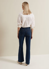 Olivia Bootcut Jean - Mid Wash