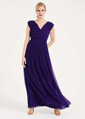 Marion Crinkle Maxi Dress - Violet