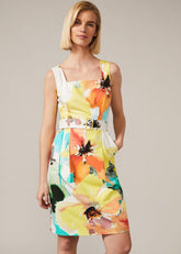 Melita Floral Dress - Ivory Multi