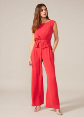 Janey Jumpsuit - Coral