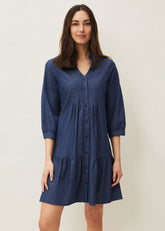 Penele Swing Dress - Chambray