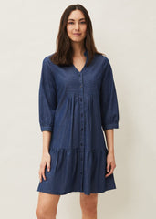 Penele Swing Dress - Chambray