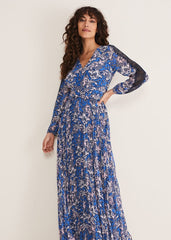 Claudia Printed Maxi Dress - Multi-Coloured