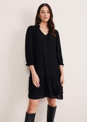 Tansy Swing Dress - Black