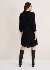 Tansy Swing Dress - Black