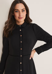 Rosa Tailored Dress - Black