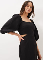 Aoife Cutout Dress - Black