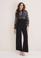 Millicent Print Jumpsuit - Multi-Coloured