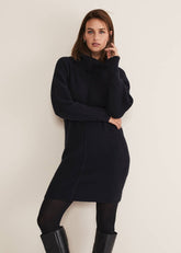Fillipa Tunic Knit Dress - Midnight