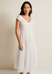 Lorena Tulle Wedding Dress - Ivory