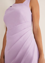Emmie Asymmetric Hem Dress - Crocus