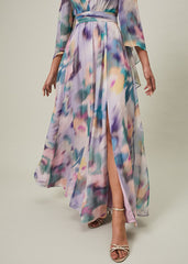 Selene Printed Maxi Dress - Multi-Coloured