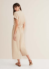 Lyla Stone Wide Leg Jumpsuit - Stone