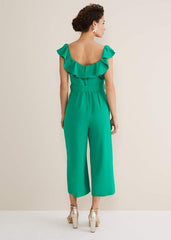 Tazanna Jumpsuit - Grass Green