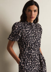 Dorothea Floral Jumpsuit - Black/Multi