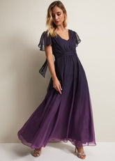 Selene Ombre Maxi Dress - Multi-Coloured
