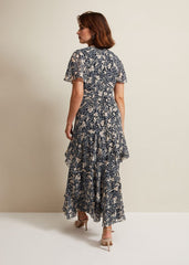 Tyanna Floral Maxi Dress - Multi-Coloured