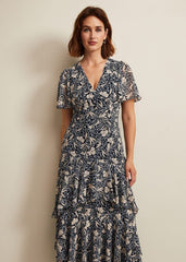 Tyanna Floral Maxi Dress - Multi-Coloured