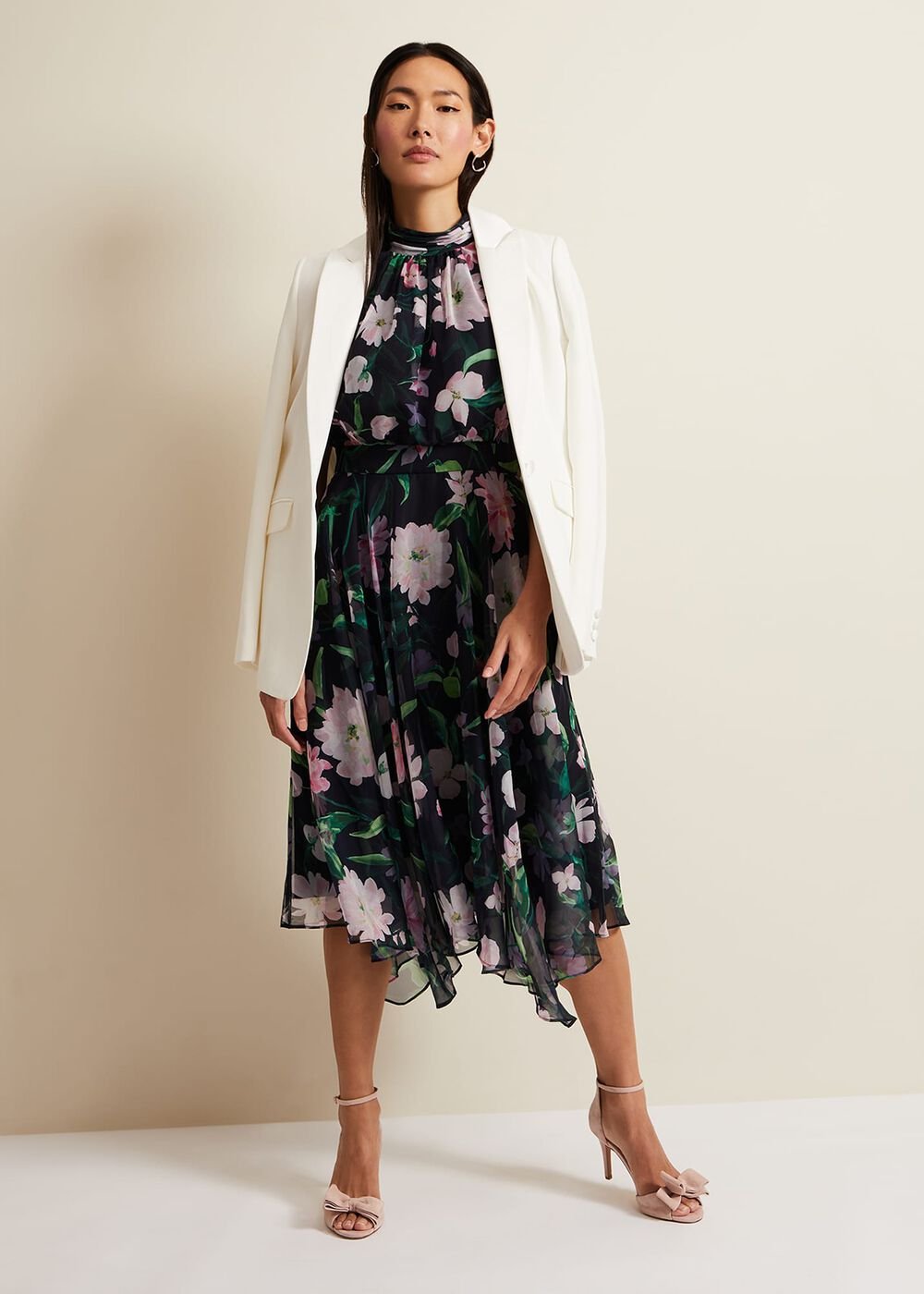 Lucinda Floral Dress - Multi-Coloured