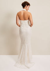 Guinevere Embellished Bridal Dress - Ivory