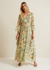 Darlene Floral Maxi Dress - Multi-Coloured