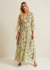 Darlene Floral Maxi Dress - Multi-Coloured