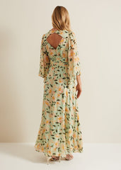 Darlene Floral Maxi Dress - Multi-Coloured